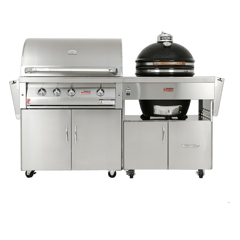 Deluxe 36”  + Kamado Combo