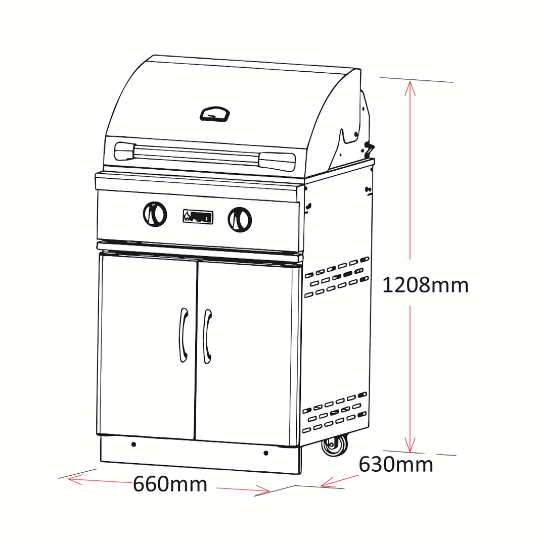 Classic - 26″ Gas BBQ