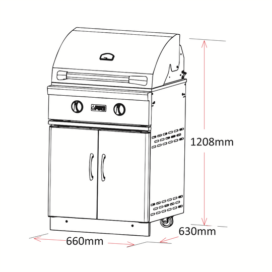 Classic - 26″ Gas BBQ