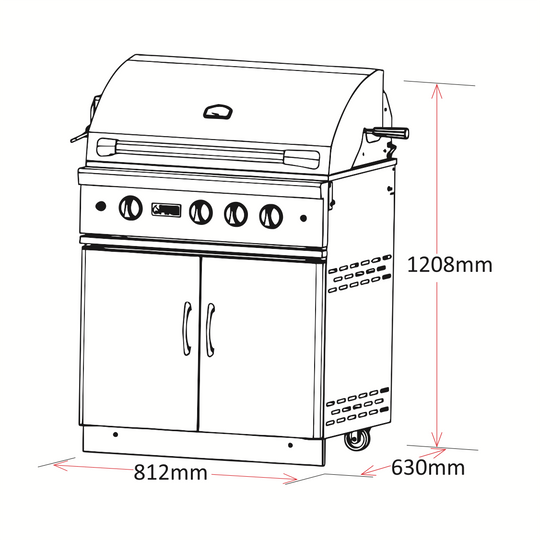 Classic - 32″ Gas BBQ