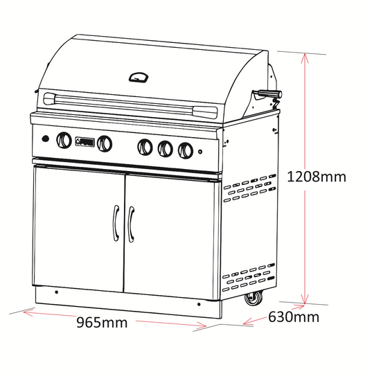 Classic - 38″ Gas BBQ