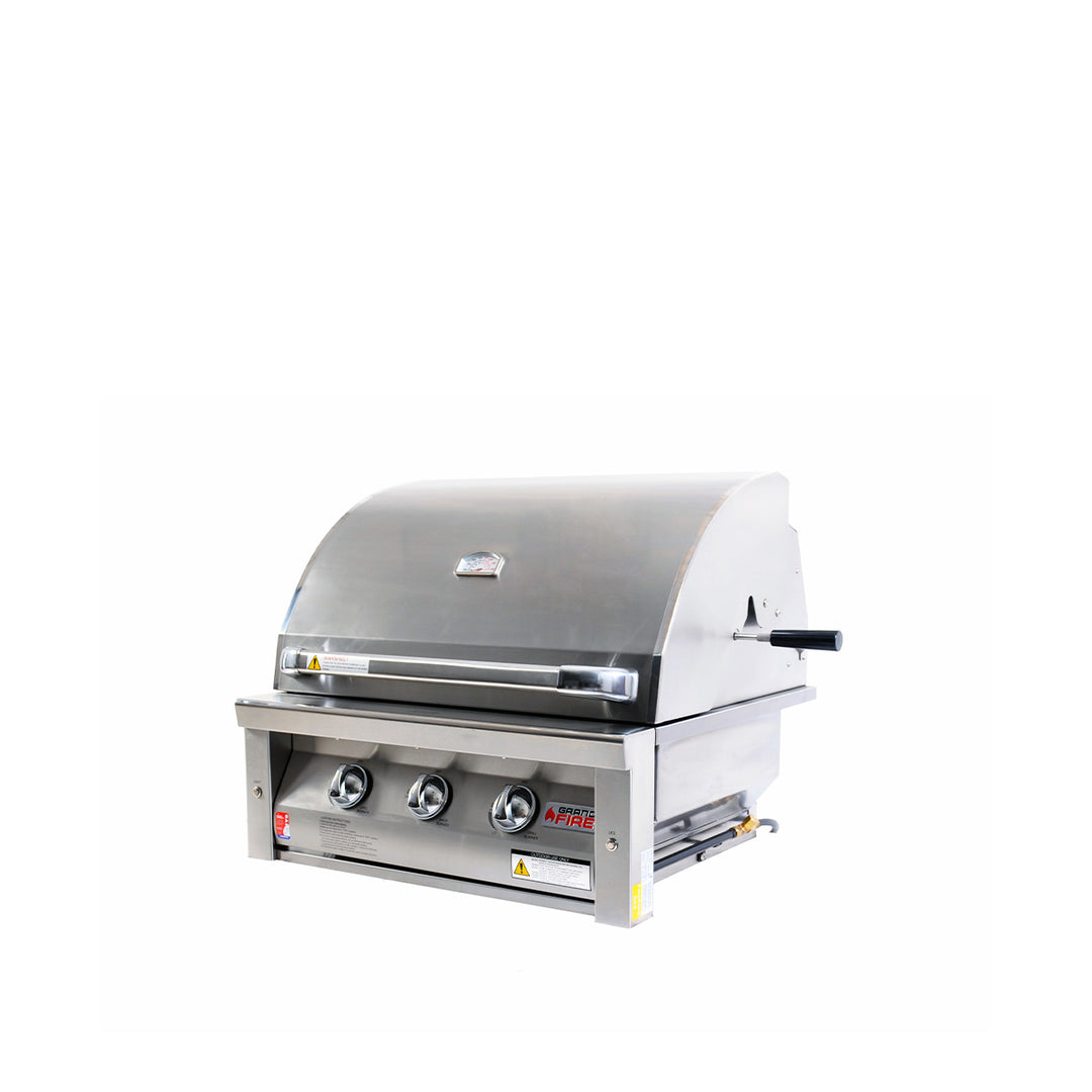 Deluxe 30" Gas BBQ Head Unit | For In-Build