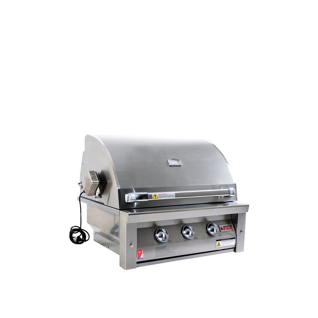 Deluxe 30" Gas BBQ Head Unit | For In-Build