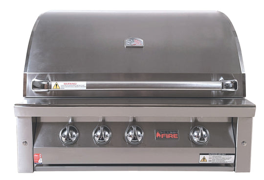 Deluxe 36" Gas BBQ Head Unit | For In-Build