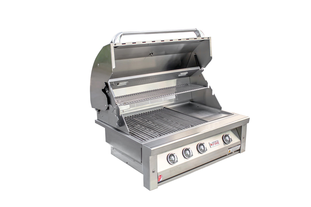 Deluxe 36" Gas BBQ Head Unit | For In-Build