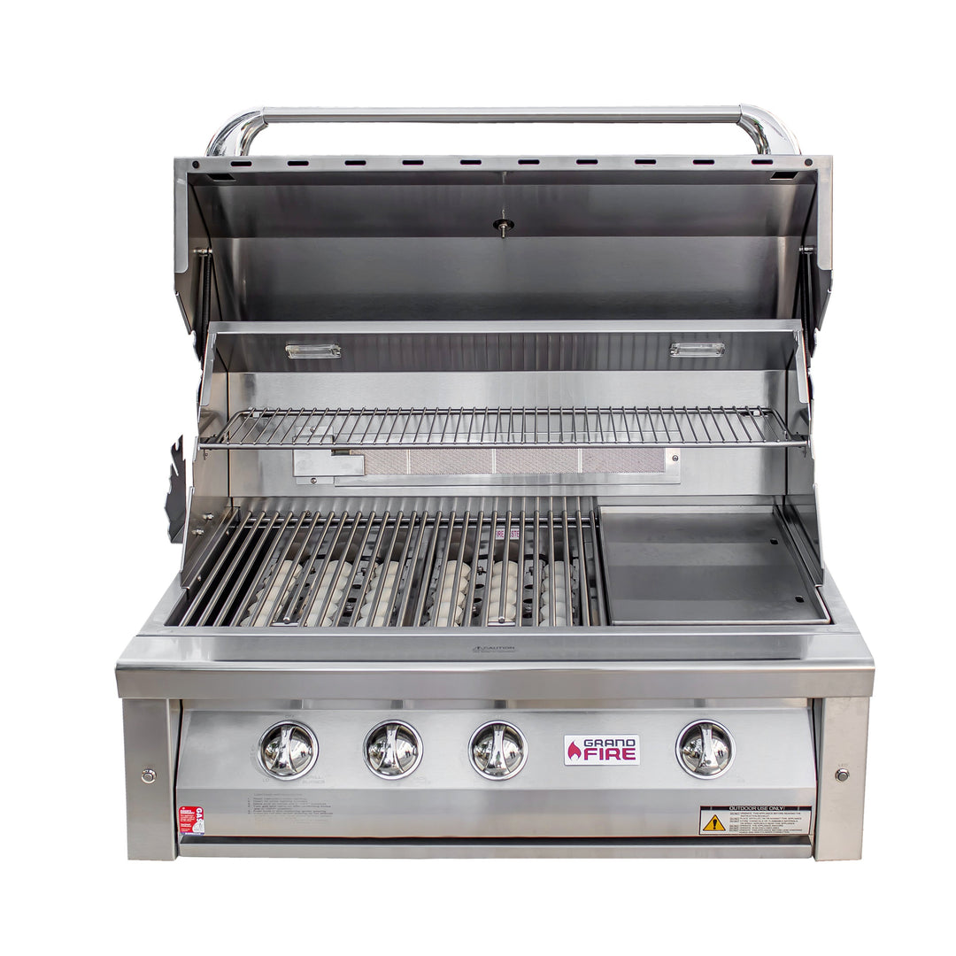 Deluxe 36" Gas BBQ Head Unit | For In-Build