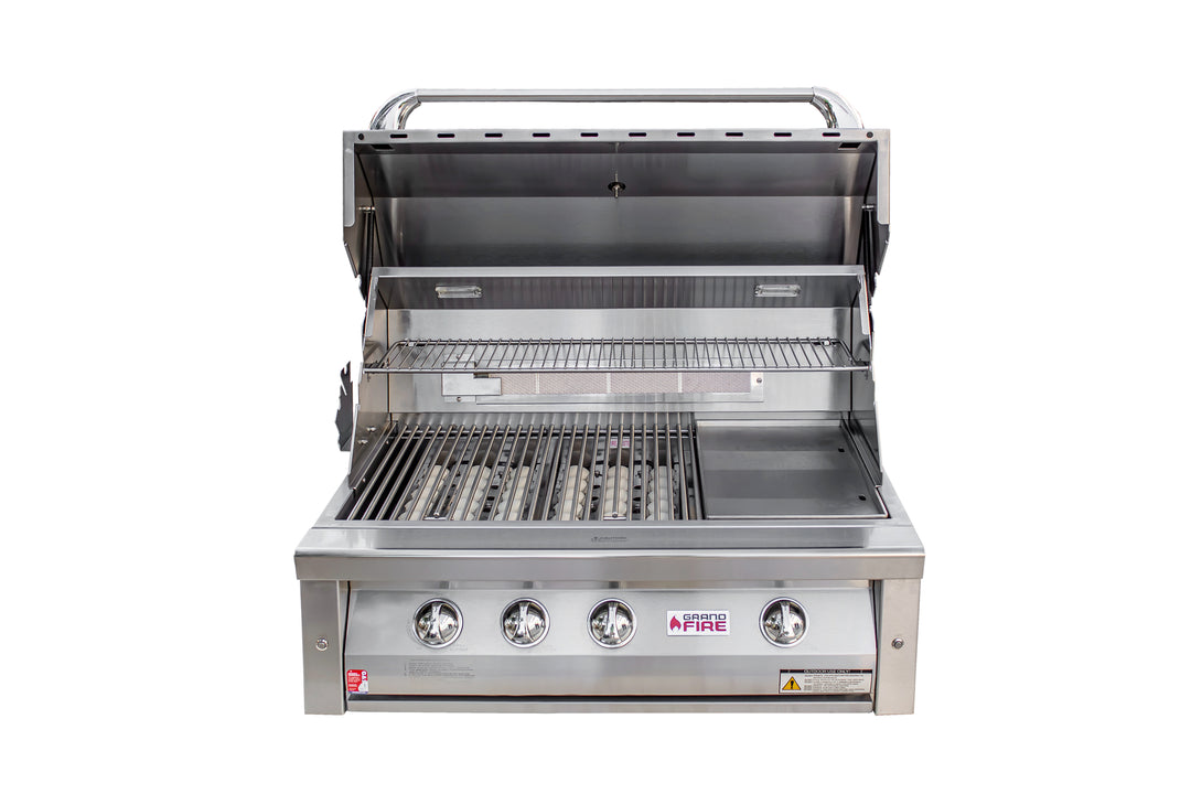 Deluxe 36" Gas BBQ Head Unit | For In-Build