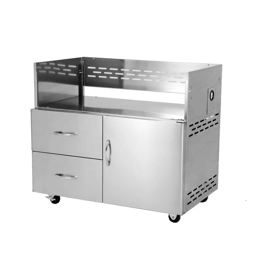 Deluxe 42″ BBQ Cart