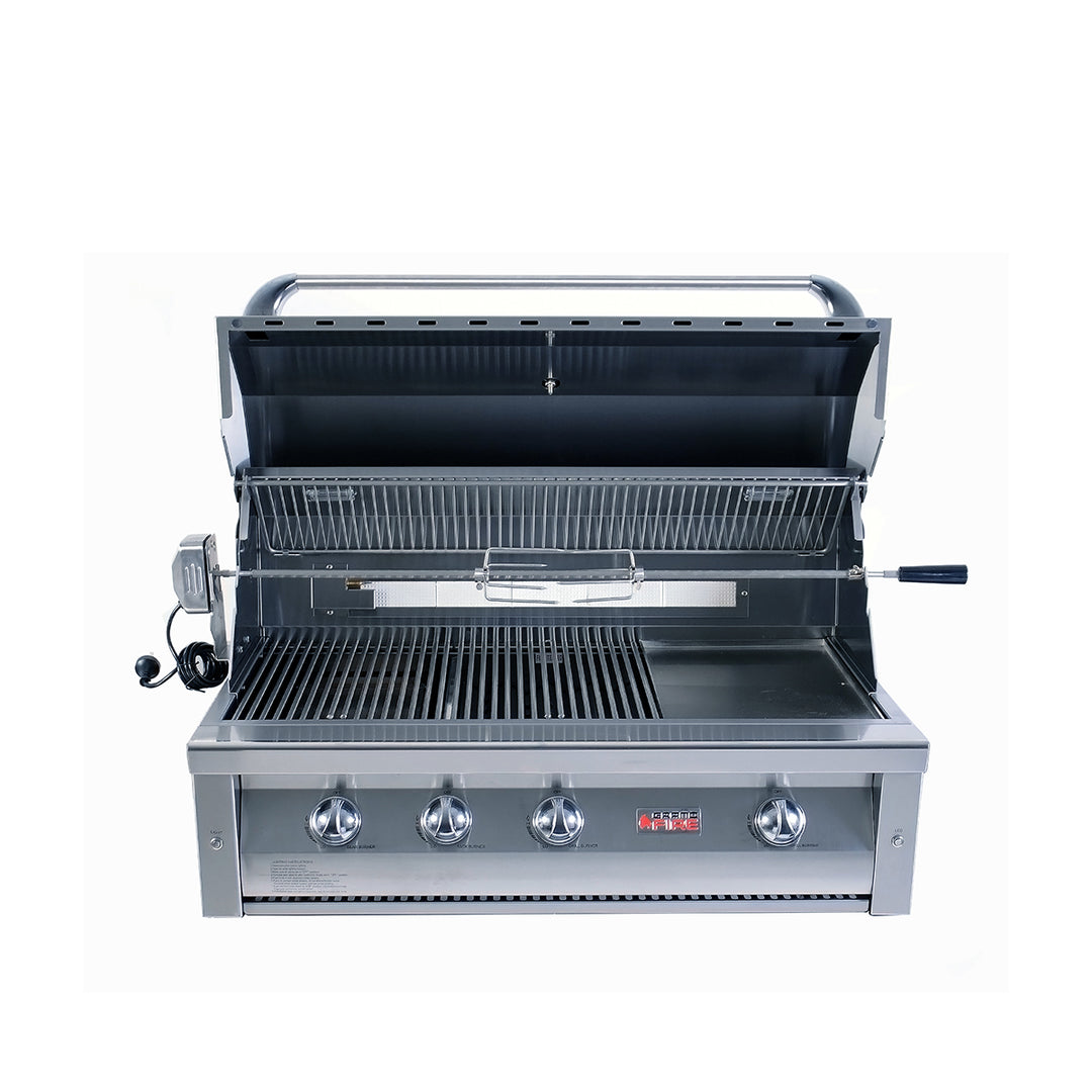 Deluxe 42″ Gas BBQ Head Unit | For In-Build