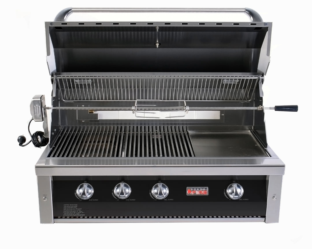 Deluxe 42″ Gas BBQ Head Unit | For In-Build