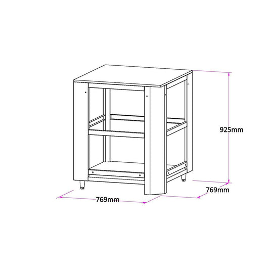 Kitchen Corner Module | Square | Deluxe Series