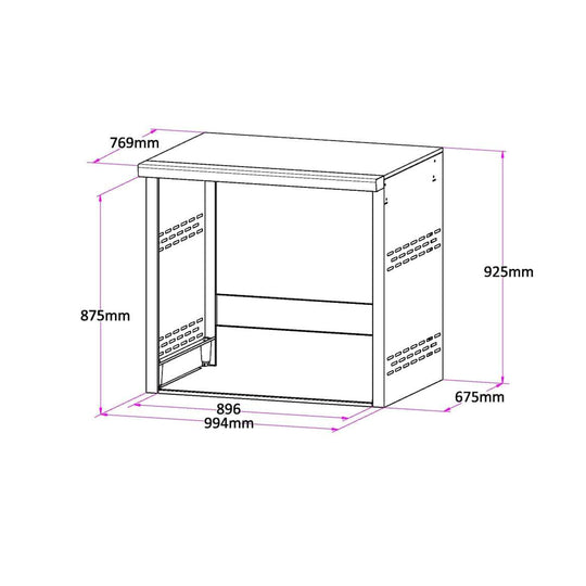 Fridge Module | Double Door | Deluxe Series