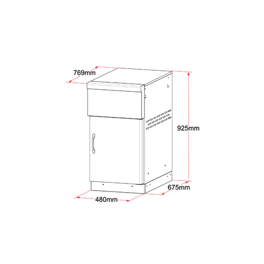 Single Cabinet Module | Deluxe Series