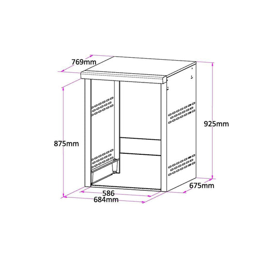 Fridge Module | Single Door |Deluxe Series