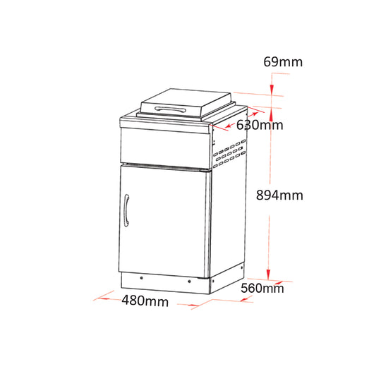 Single Side Burner Module | Classic Series