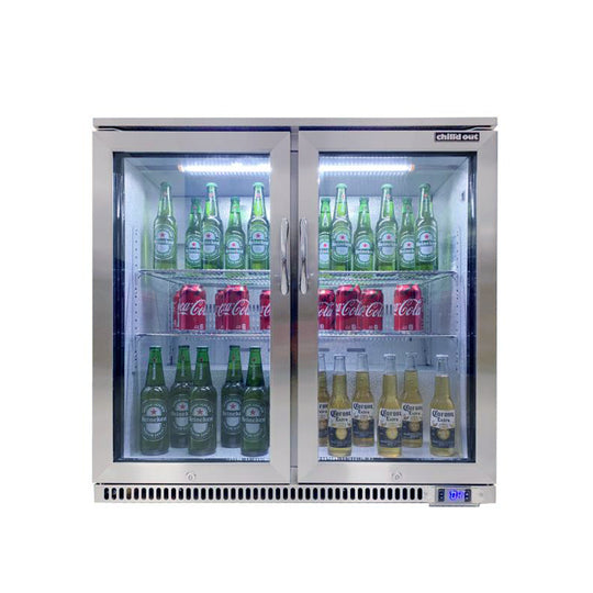 Double Door Alfresco Fridge