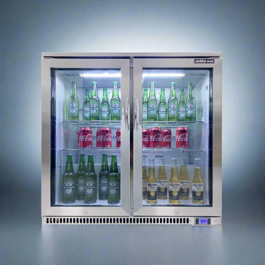 Double Door Alfresco Fridge