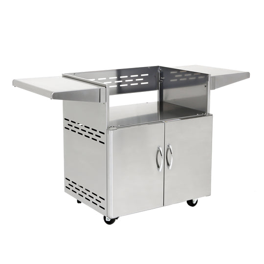 Classic Stainless Steel  32″ BBQ Cart