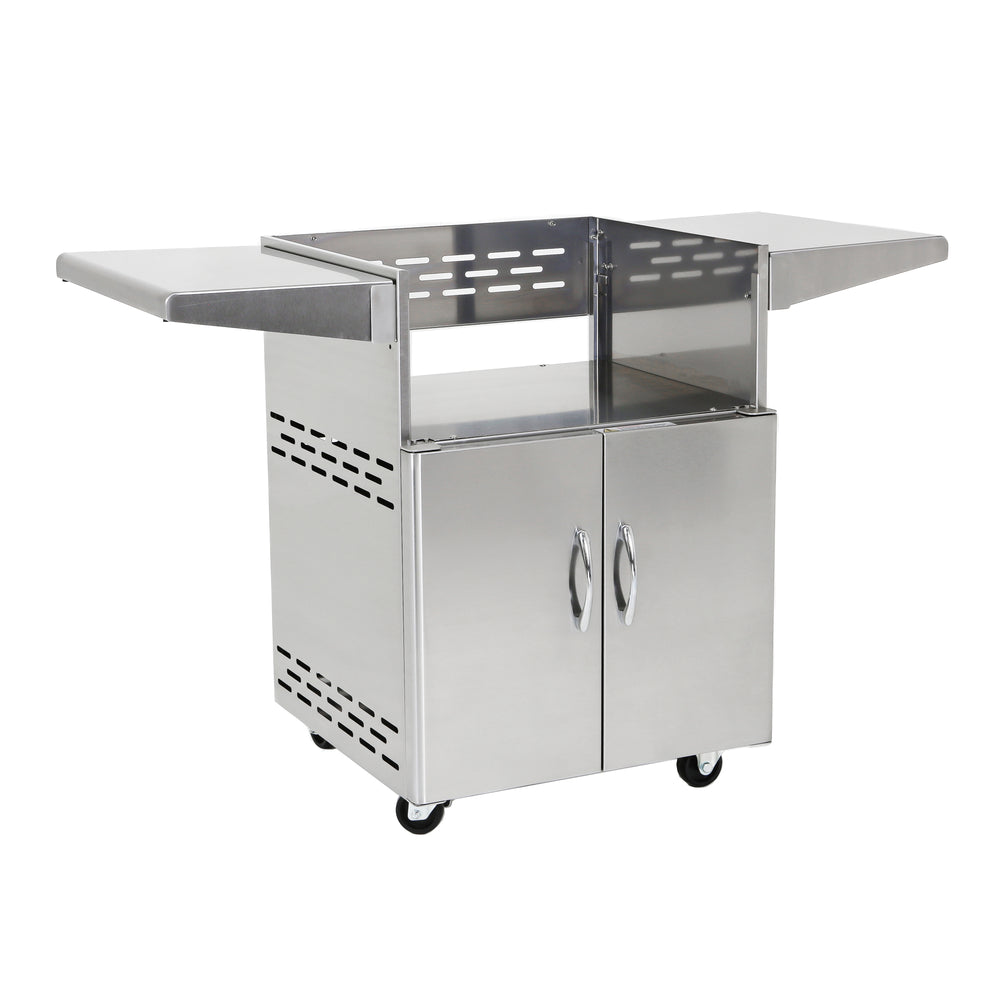 Classic Stainless Steel  26″ BBQ Cart