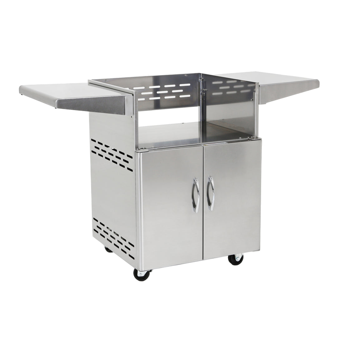 Classic Stainless Steel  26″ BBQ Cart