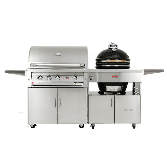 Deluxe 36”  + Kamado Combo