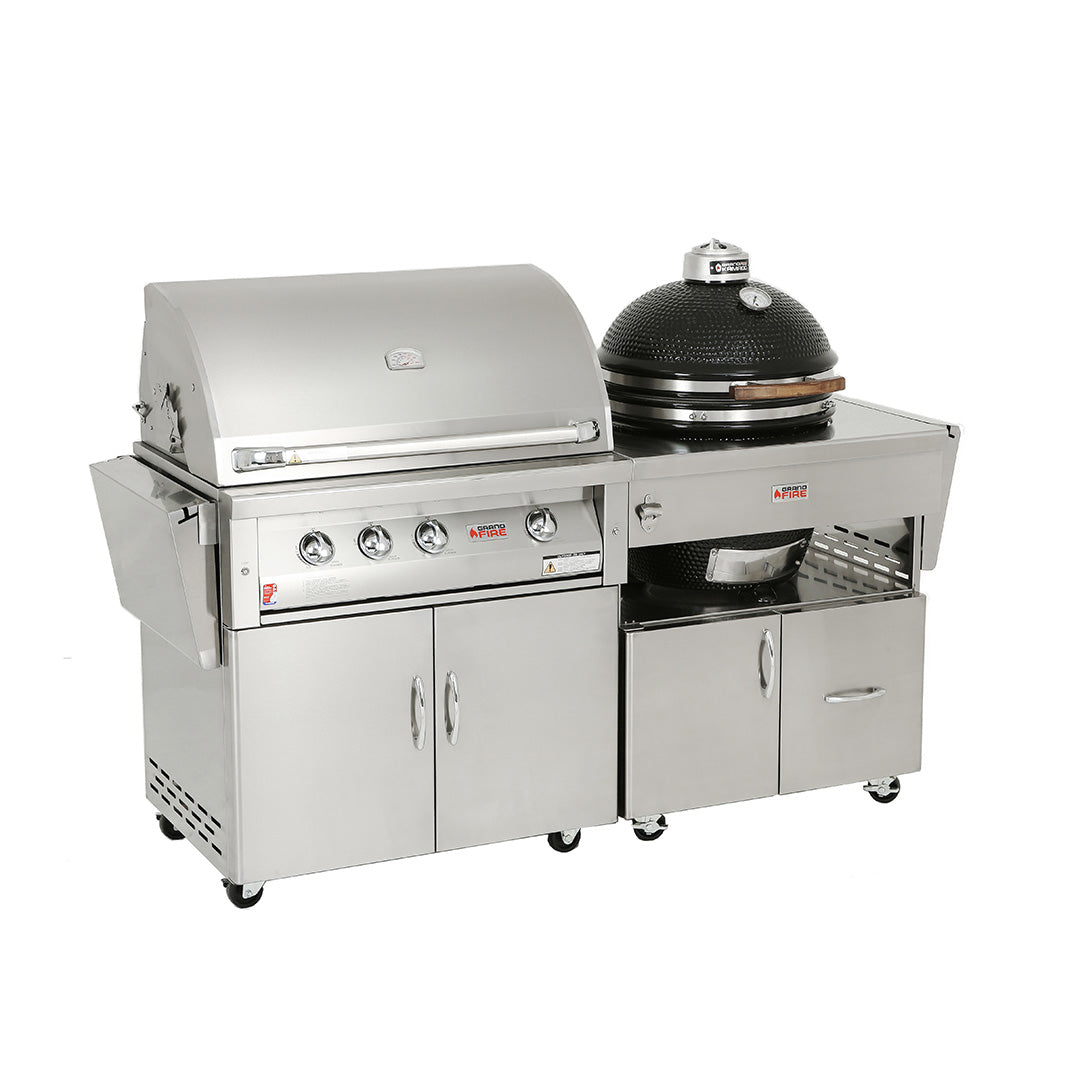 Deluxe 36”  + Kamado Combo