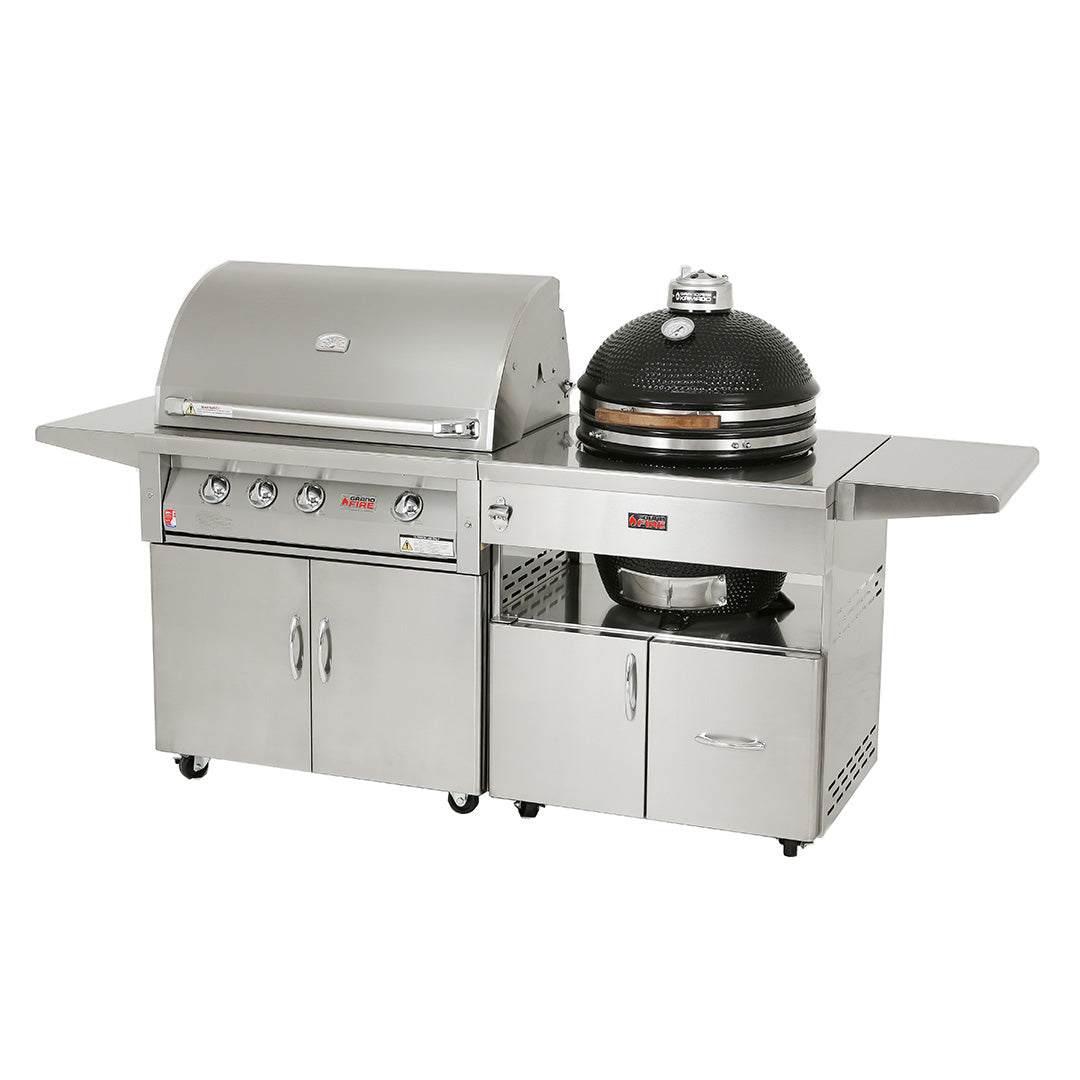 Deluxe 36”  + Kamado Combo