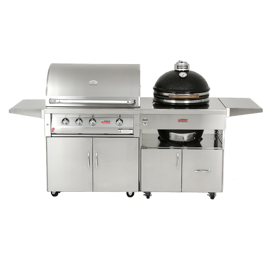 Deluxe 36”  + Kamado Combo