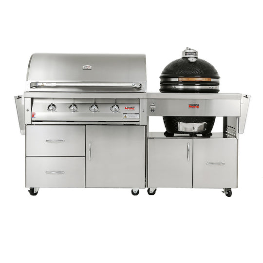 Deluxe 42”  + Kamado Combo