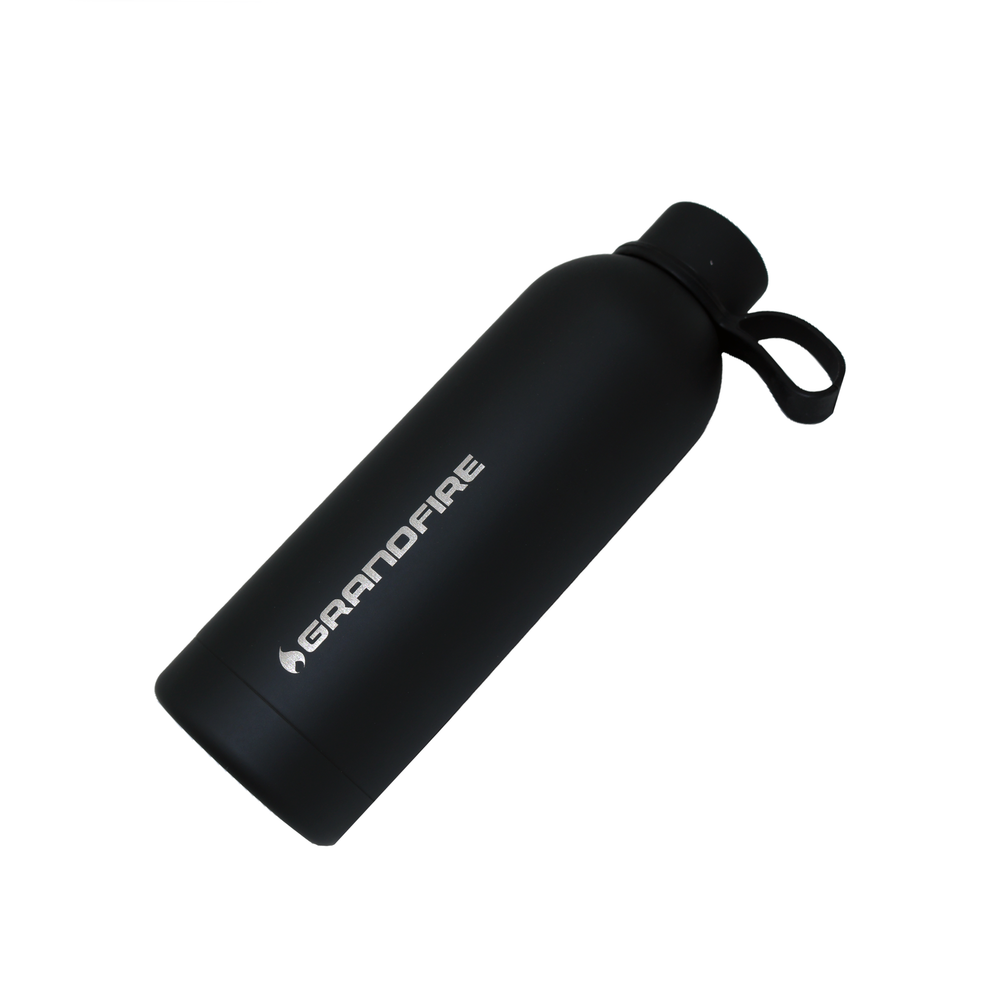 500ml Stainless Steel Insulated Bottle – Matte Black