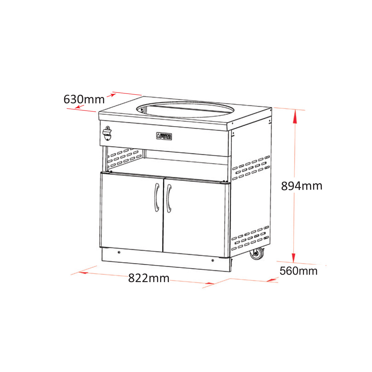 Kamado Module | Classic Series – Grandfire BBQ's