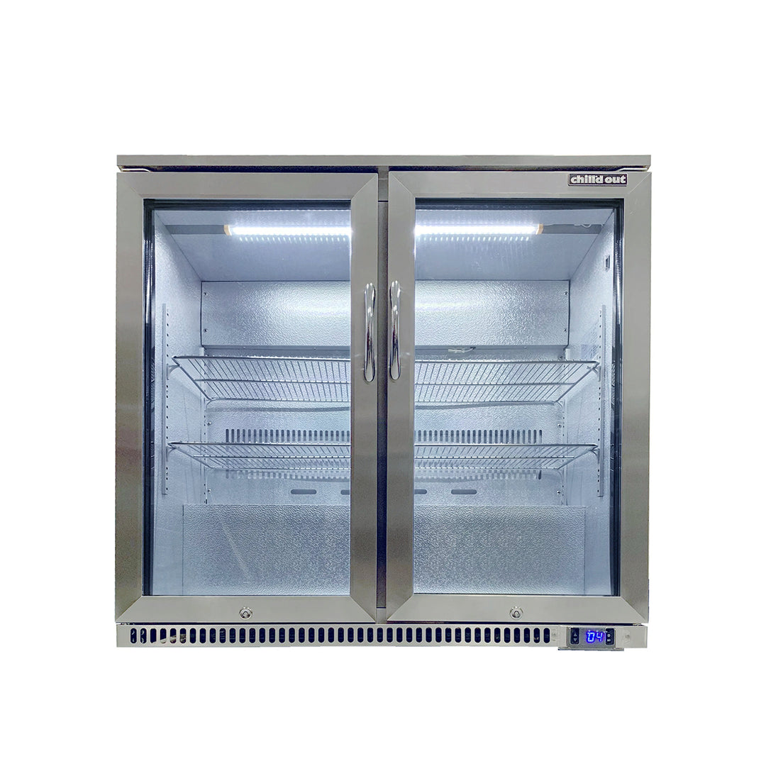 Double Door Alfresco Fridge