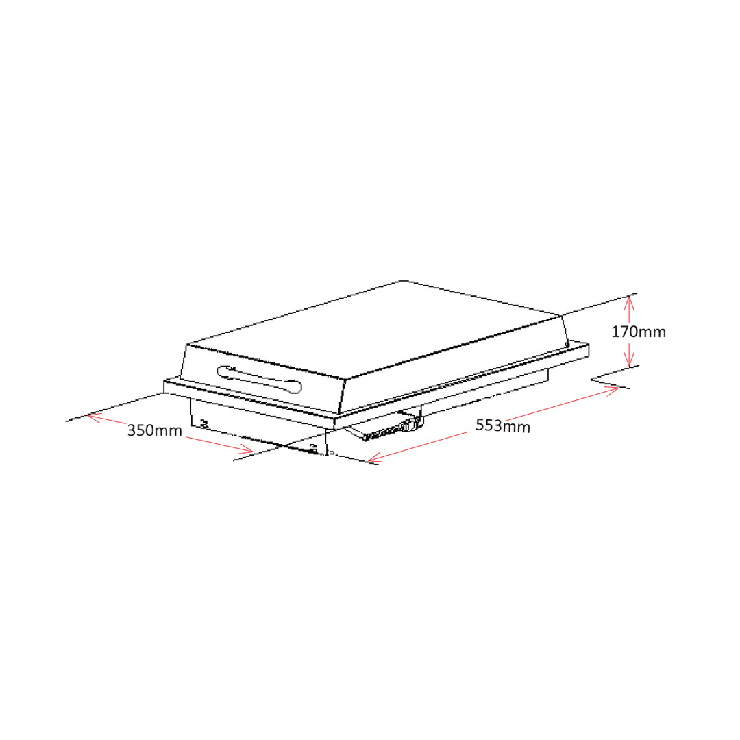 Single Side Burner | For In-Build | LPG