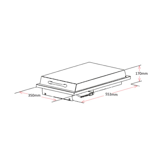 Single Side Burner | For In-Build | LPG