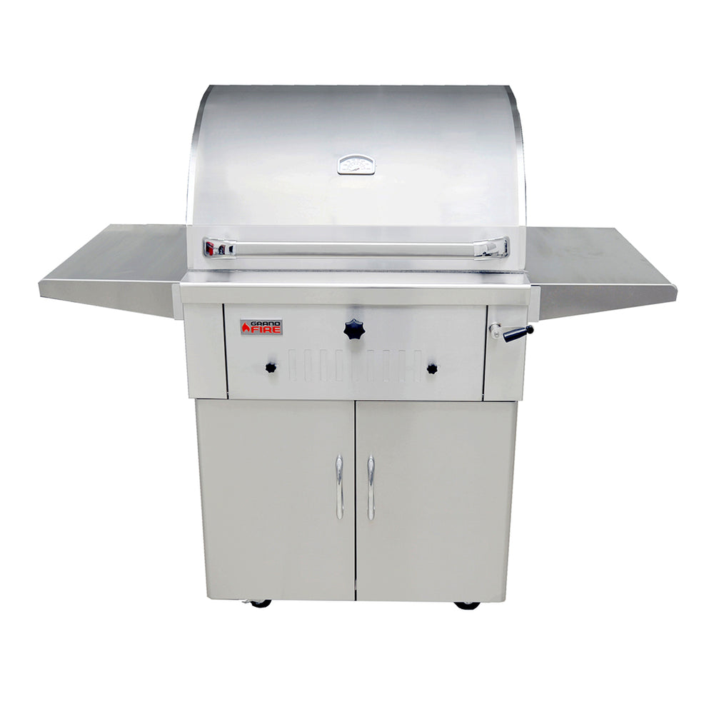 Deluxe - 30″ Charcoal BBQ + FREE Fire Pit