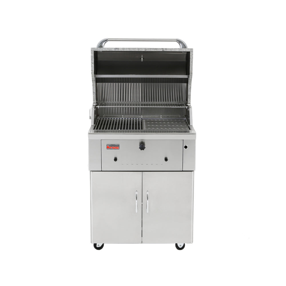 Deluxe - 30″ Charcoal BBQ