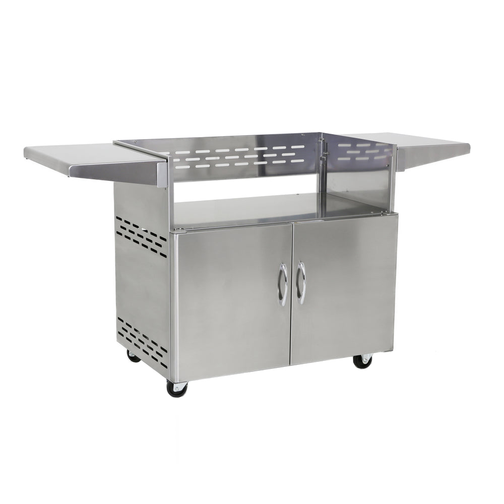 Classic Stainless Steel  38″ BBQ Cart
