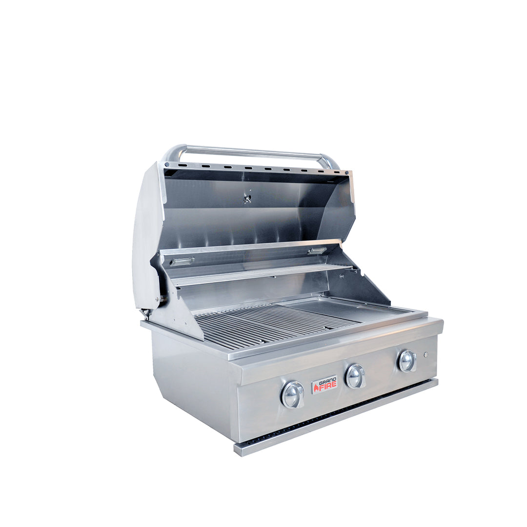 Silverline 32" Gas BBQ Head Unit | For In-Build