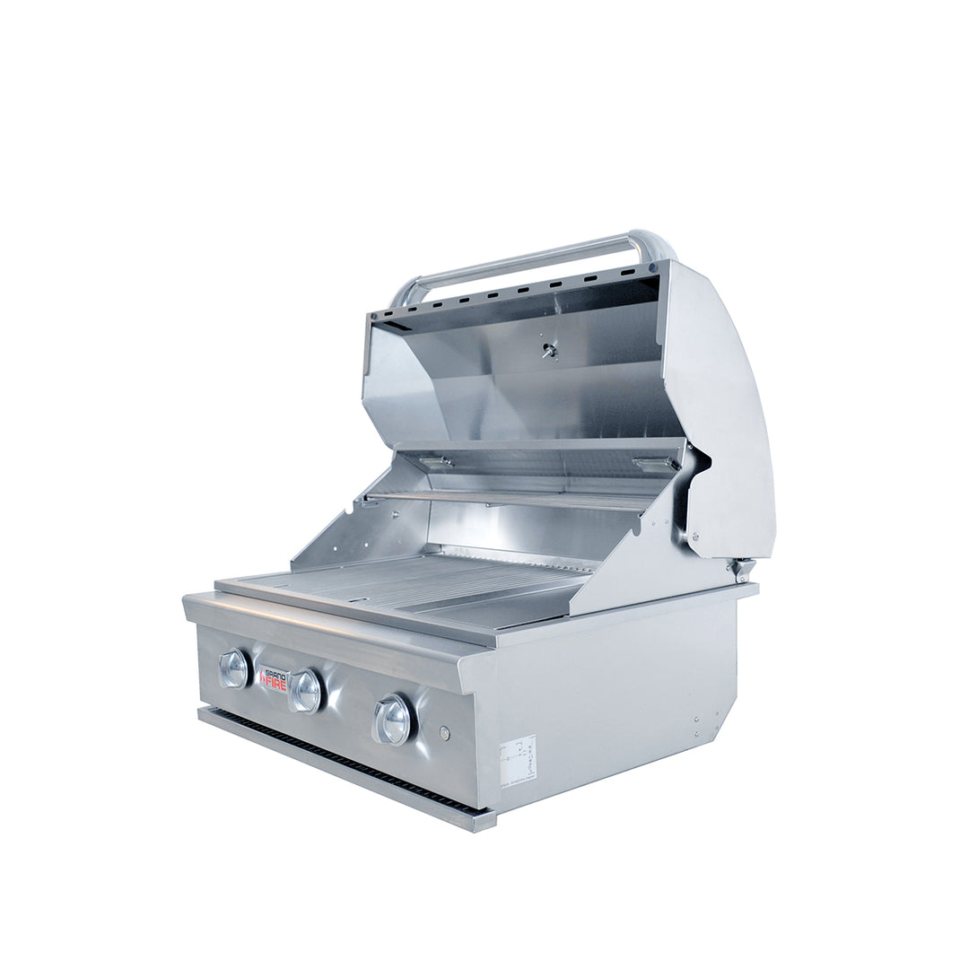 Silverline 32" Gas BBQ Head Unit | For In-Build