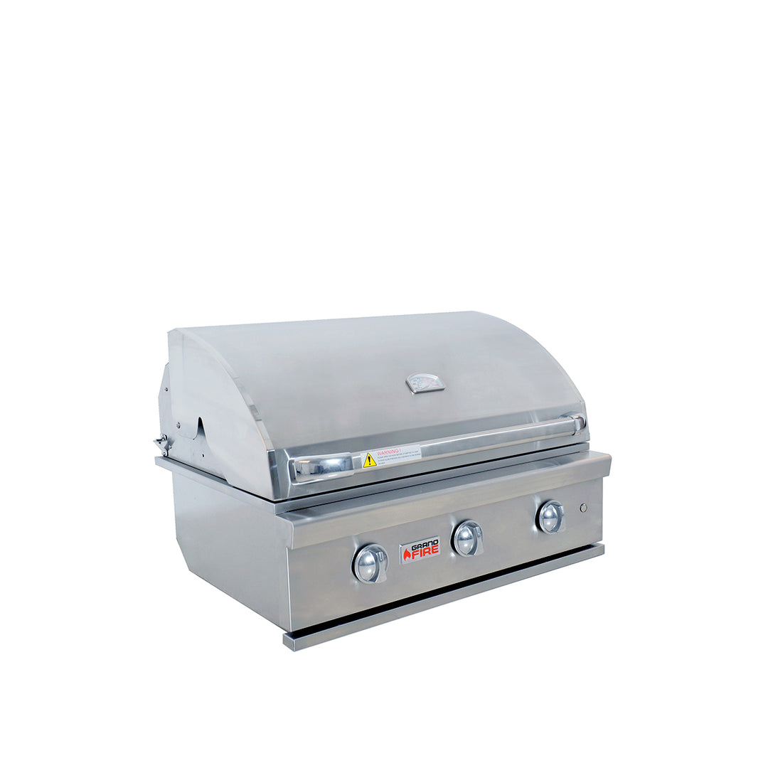 Silverline 32" Gas BBQ Head Unit | For In-Build