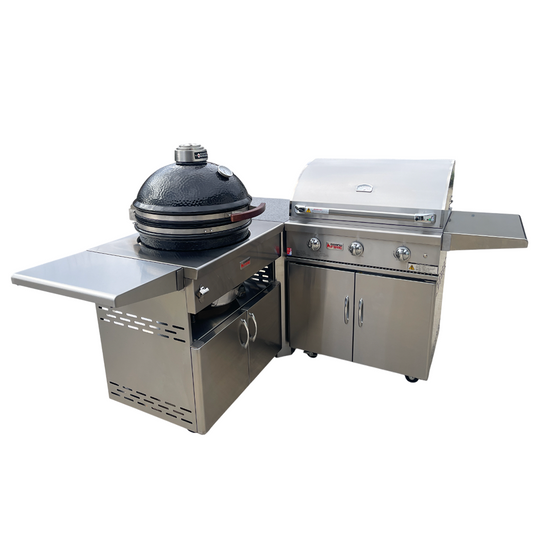 Kamado + Classic 32” Corner Combo